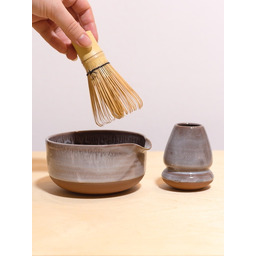 Pakamera Zestaw do Matcha Miska + Stojak -