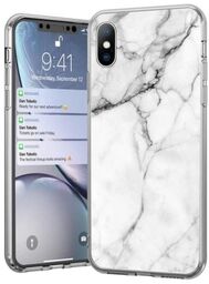 Wozinsky Marble Etui do Xiaomi Redmi 9 Białe