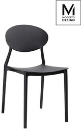 Krzesło MODESTO FLEX czarne - polipropylen C1066.BLACK -