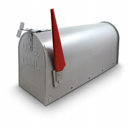 Amerykańska Skrzynka Na Listy Usa Pocztowa Srebrna