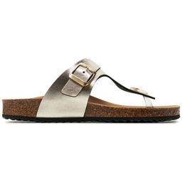 Japonki Geox D Brionia D35LSK 000BN C2012 Złoty