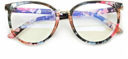 Polarzone Okulary Kocie Oczy Korekcyjne z Antyrefleksem Zerówki