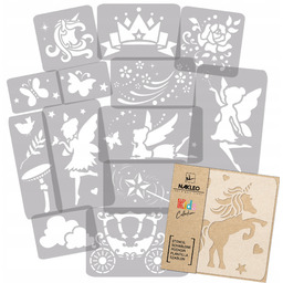 Szablony Malarskie Zestaw 14 szt. Pokój Dzieci Wielorazowe