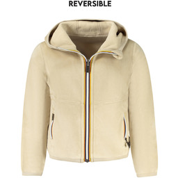 KURTKA SPORTOWA K-WAY DZIEWCZĘCA BEŻOWA