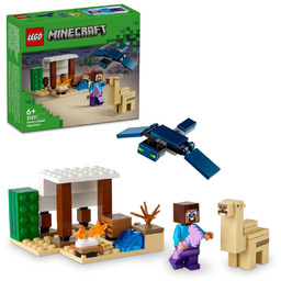LEGO Minecraft, klocki, Pustynna wyprawa Steve a, 21251