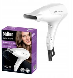 Braun Satin Hair 1 HD180E biały