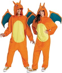 DISGUISE 124379T-20L CHARIZARD DELUXE DOROSŁY Pokemon Dress Up
