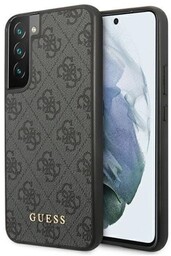 Guess Etui 4G Metal Gold Logo Galaxy S22,