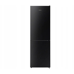 Czarna Lodówka Hisense RB390N4GBE No frost 186cm