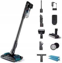 Odkurzacz mopujący Bezprzewodowy 3w1 Philips Aqua 80min Wymienny