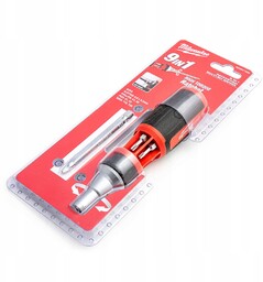 Śrubokręt z grzechotką 9w1 wielobitowy Milwaukee 4932471598