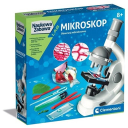 Clementoni Naukowa Zabawa - Doświadczenia z mikroskopem