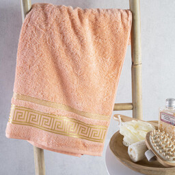 Decodoma Ręcznik kąpielowy bambusowy ROMA morelowy 70 x