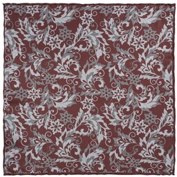 Jedwabna Poszetka His Story - Motyw Kwiatowy POSZEMACSHSTR0027