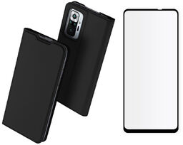 Etui z klapką + Szkło do Xiaomi Redmi