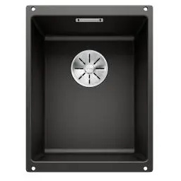 Blanco SUBLINE 320-U 525983 Granitowy Czarny Zlewozmywak prostokątny
