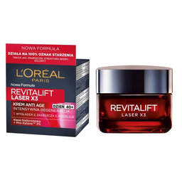 LOR DERMO REVITALIFT LASER x3 Krem n/dzień& new