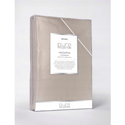 Pościel 160x200 Taupe kolekcja Pure Makosatyna Detexpol