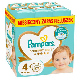Pampers Premium Care Pieluszki rozmiar 4, 174 sztuk