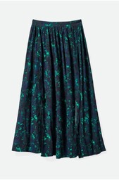 spódnica BRIXTON - Capri Midi Skirt Black (BLACK)