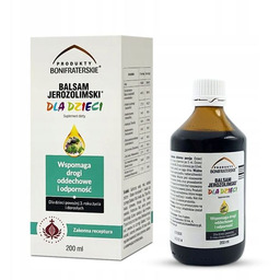 Produkty Bonifraterskie Balsam Jerozolimski dla dzieci Syrop, 200