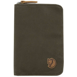 Paszportówka Fjallraven Passport Wallet - dark olive
