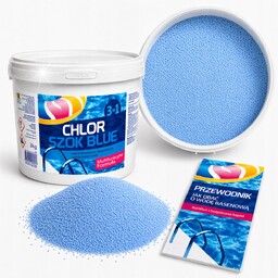 Chlor Szok Blue 3W1 5KG Shock Chemia Basenowa