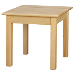 Solidny stół 70x50 stolik kuchenny ława drewniana stolik