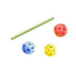 Duże Klocki Konstrukcyjne Namiot Słomki Rurki Świecące