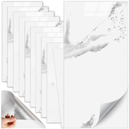 x10 Samoprzylepny Panel Ścienny Marmur Pcv Laminat Połysk