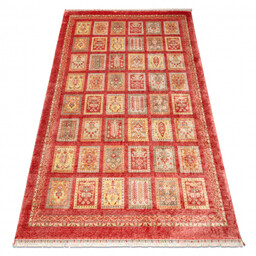 Dywan HERIZ A0985A Orientalny, ramka bordo -