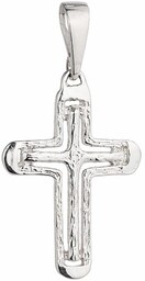 Srebrny Krzyżyk Duży pr 925