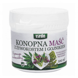 Maść konopna z żywokostem i gojnikiem, 100ml