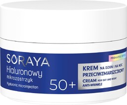 Soraya Hialuronowy Mikrozastrzyk Pro Matrix, krem przeciwzmarszczkowy 50+,