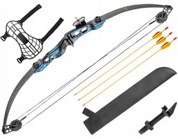 Łuk Bloczkowy Ek Firestar 25 lb 30,75'' czar-nieb