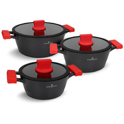 Zwieger Obsidian Zestaw Garnków 6 pcs