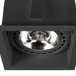 Lampa wpuszczana MOD BLACK ES111 czarny 9417