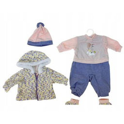 UBRANKO DLA LALKI BOBAS 45CM