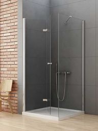 New Trendy New Soleo Kabina prysznicowa 90x80 Lewa,