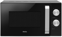 Kuchenka Mikrofalowa Mikrofalówka Amica Wolnostojąca Mocna Czarna Pojemna
