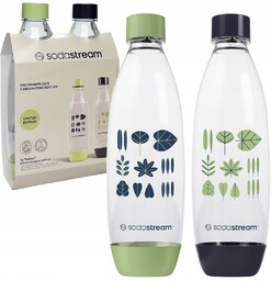 Butelki Sodastream Fuse 2x1L Kolorowe Do Saturatora Zmywarki