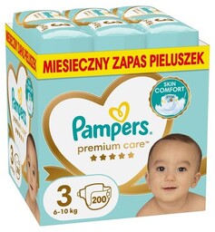 PAMPERS Pieluchy Premium Care Monthly Box 3 Midi