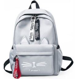 Kot Kotek Plecak Szkolny Młodzieżowy Miejski