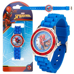MARVEL Spider-Man Dziecięcy ZEGAREK KWARCOWY na rękę, ANALOGOWY
