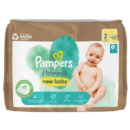 Pampers Harmonie New Baby Pieluszki rozmiar 2 Mini
