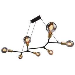 Nordlux - Josefine 7 Lampa Wisząca Black
