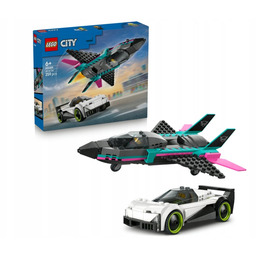 Lego 60489 City Odrzutowiec kontra samochód