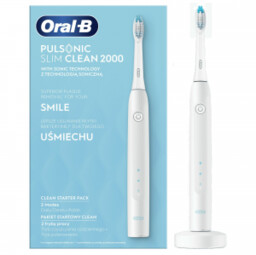 ORAL-B BRAUN Pulsonic Slim Clean 2000 White Szczoteczka
