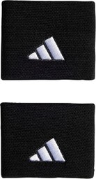 adidas Uniseks Tennis Wristband Small, Black/Black/White, M