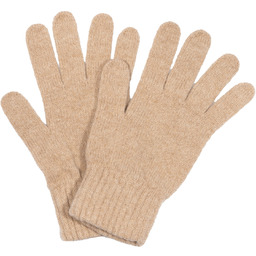 Wełniane rękawiczki zimowe jasny brąz RWA-006